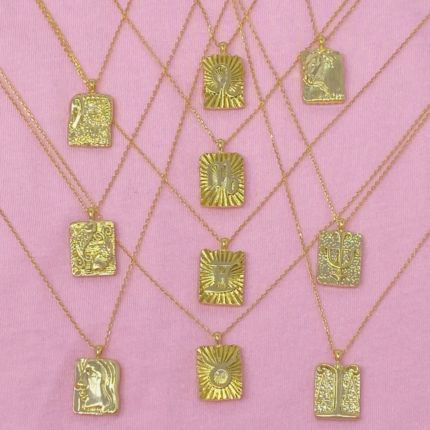 Reversible Zodiac Necklace