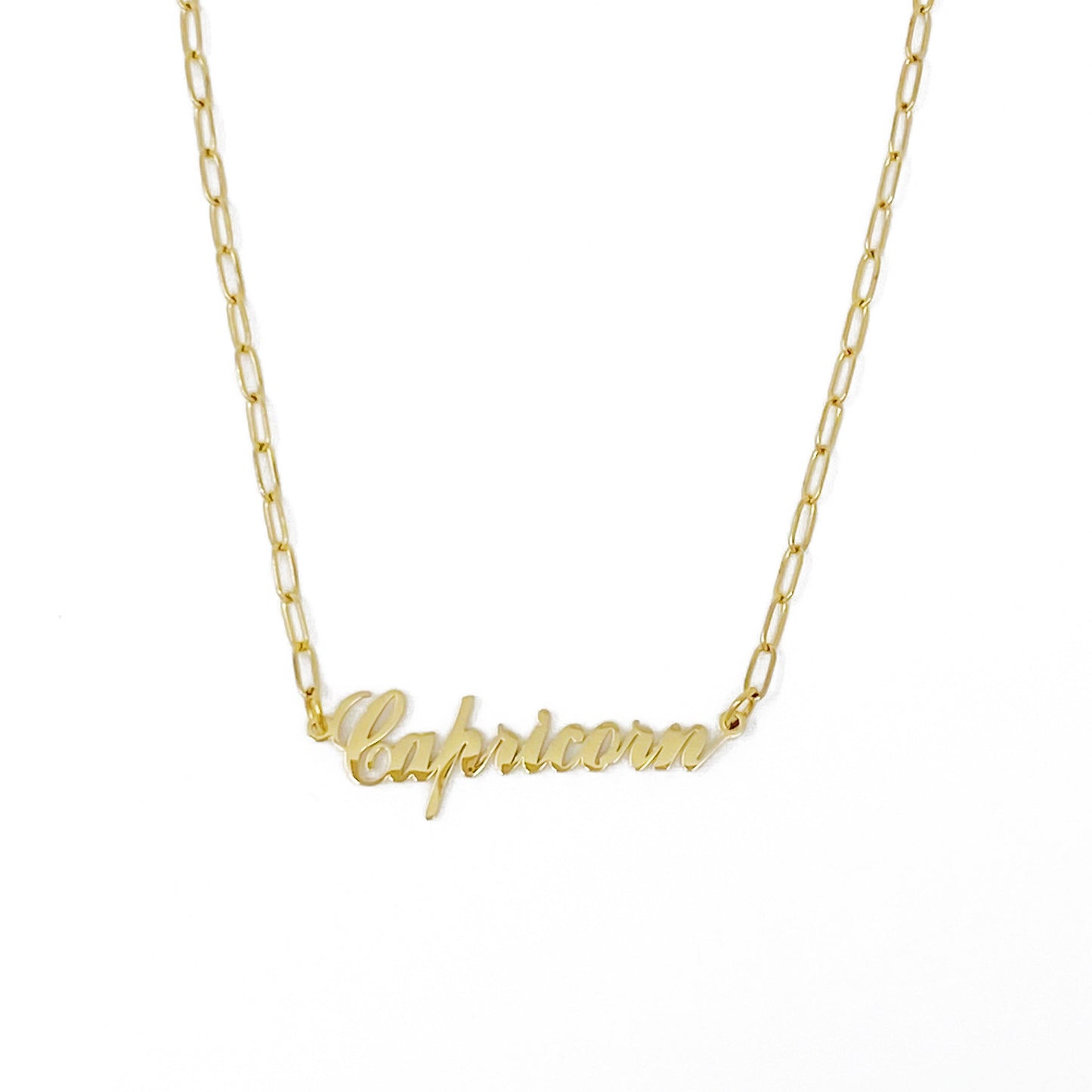 Annie Zodiac Chain Necklace