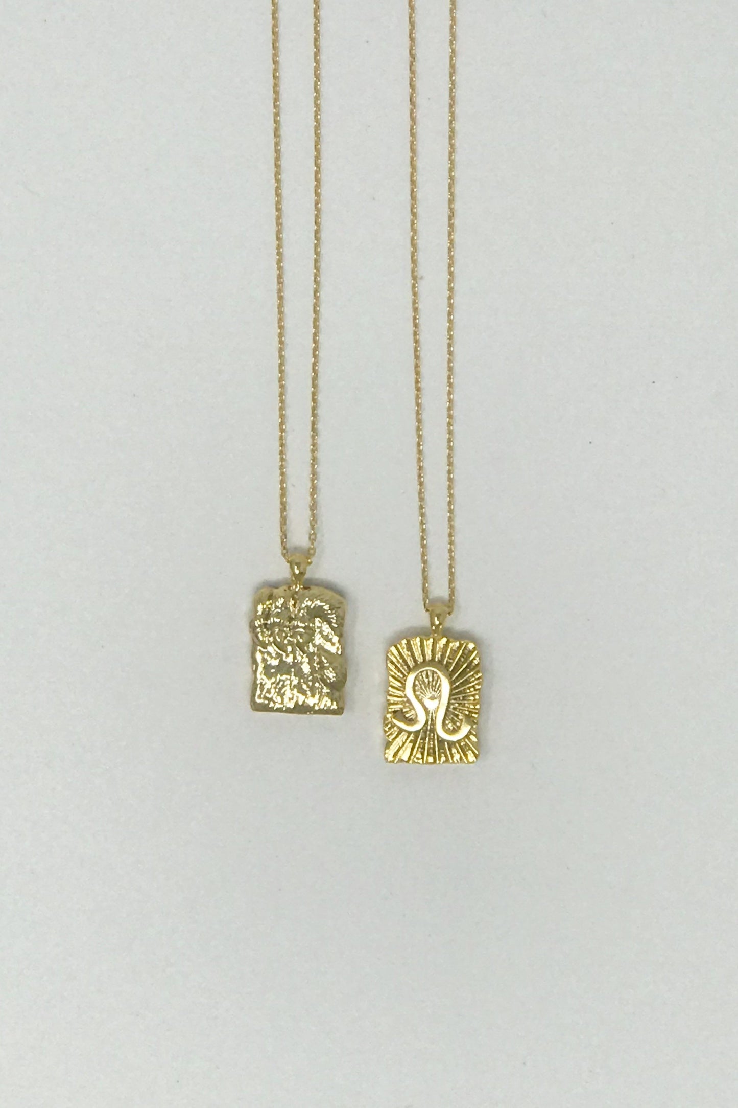 Reversible Zodiac Necklace