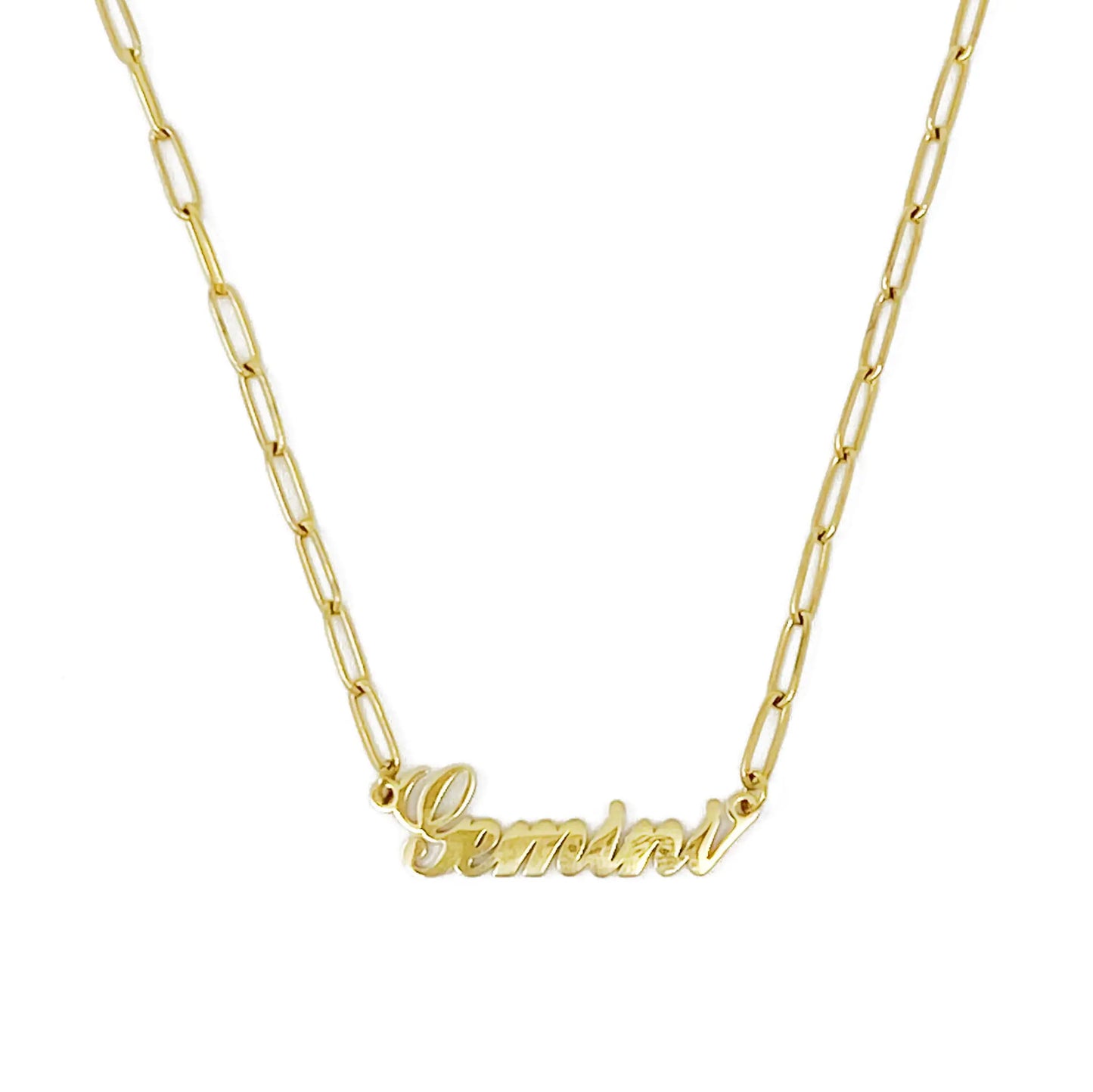 Annie Zodiac Chain Necklace