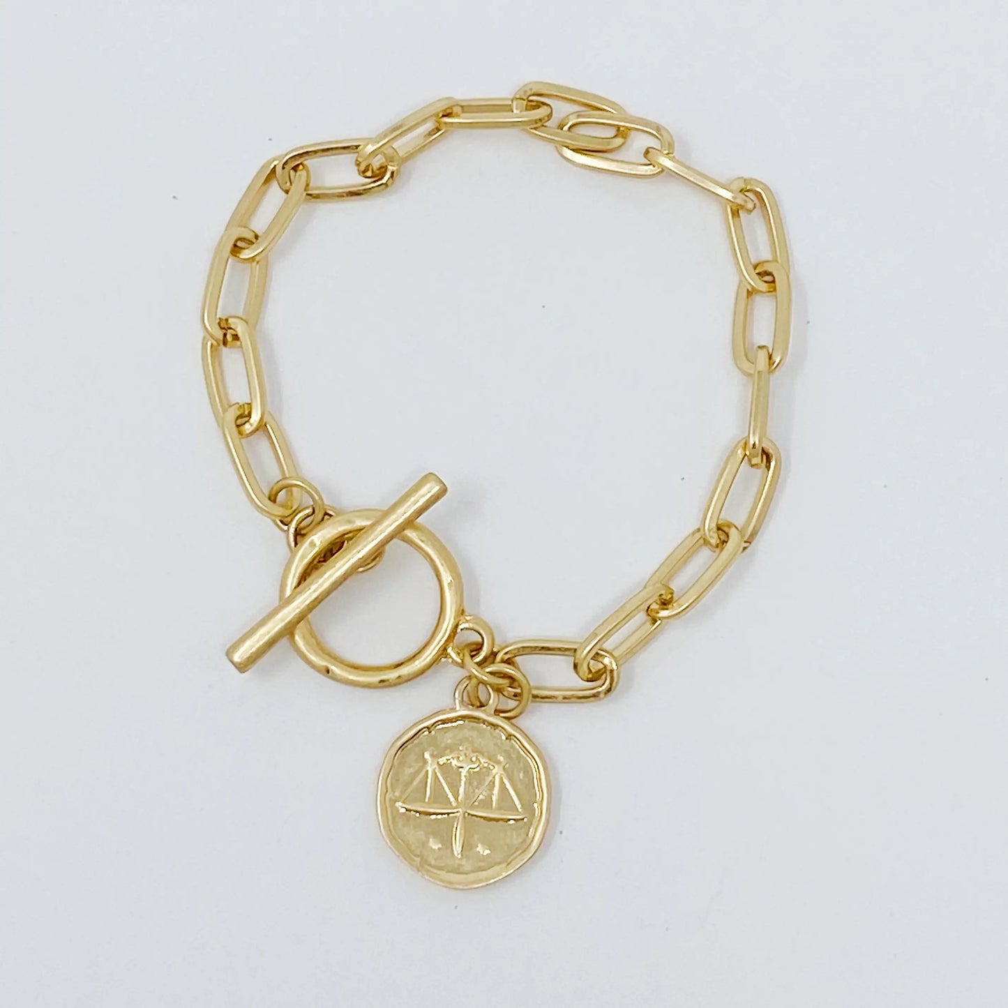 Zodiac Charm Chain Bracelet