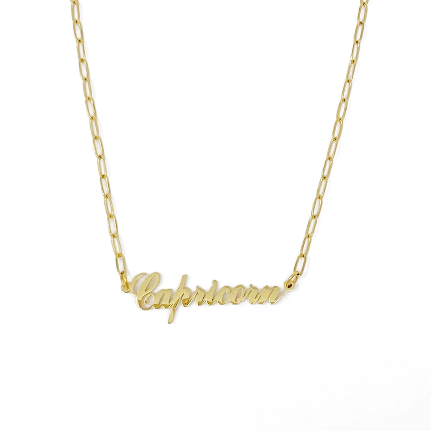 Annie Zodiac Chain Necklace